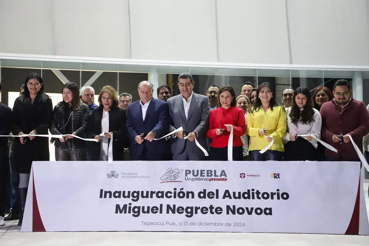 Sergio Salomón cierra su gobierno en su natal Tepeaca 2 Sergio Salomón cierra su gobierno en su natal Tepeaca