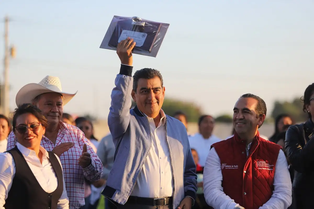 Sergio Salomón cierra su gobierno en su natal Tepeaca 1 Sergio Salomón cierra su gobierno en su natal Tepeaca