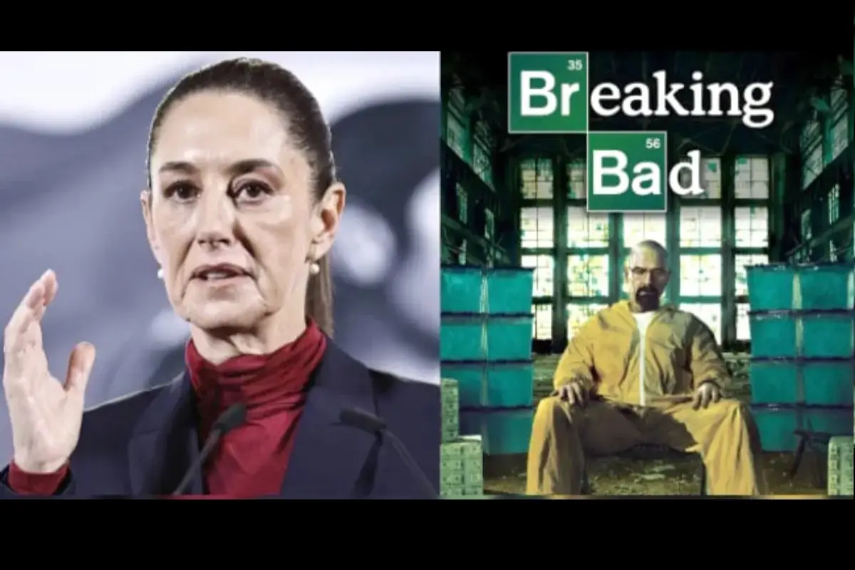 VIDEO: Sheinbaum compara reportaje del NYT sobre reclutamiento de químicos con ‘Breaking Bad’ 1 Sheinbaum compara reportaje del NYT sobre reclutamiento de químicos con ‘Breaking Bad’