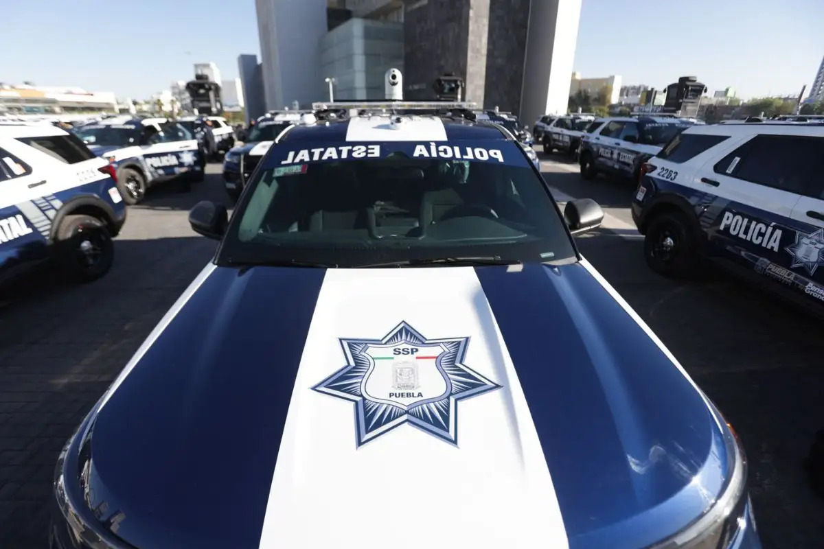 Armenta invierte 67.6 mdp en 50 patrullas para reforzar la seguridad en Puebla
