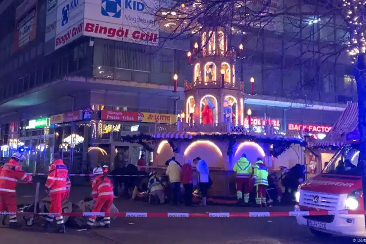 VIDEO: Atropello masivo afuera del RCDE Stadium en España deja 13 heridos 2 Atropello masivo en mercado navideño de Magdeburgo deja 2 muertos