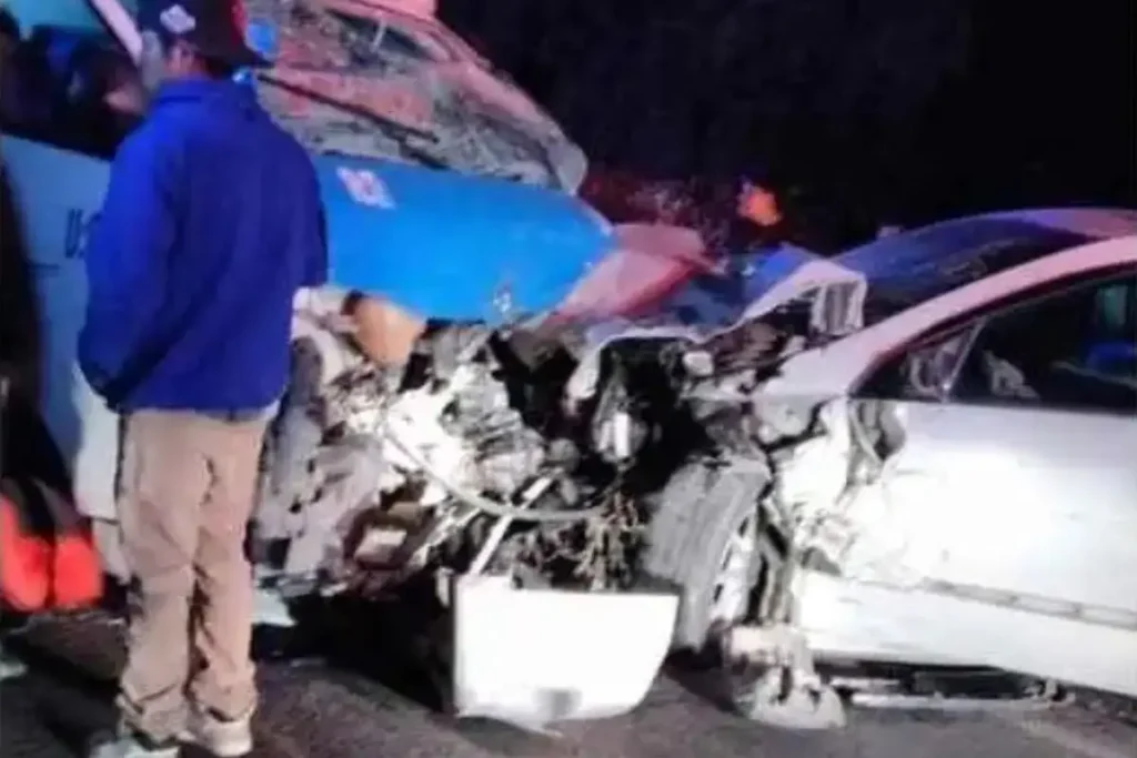 Choque en la Tehuacán-Orizaba deja 9 heridos