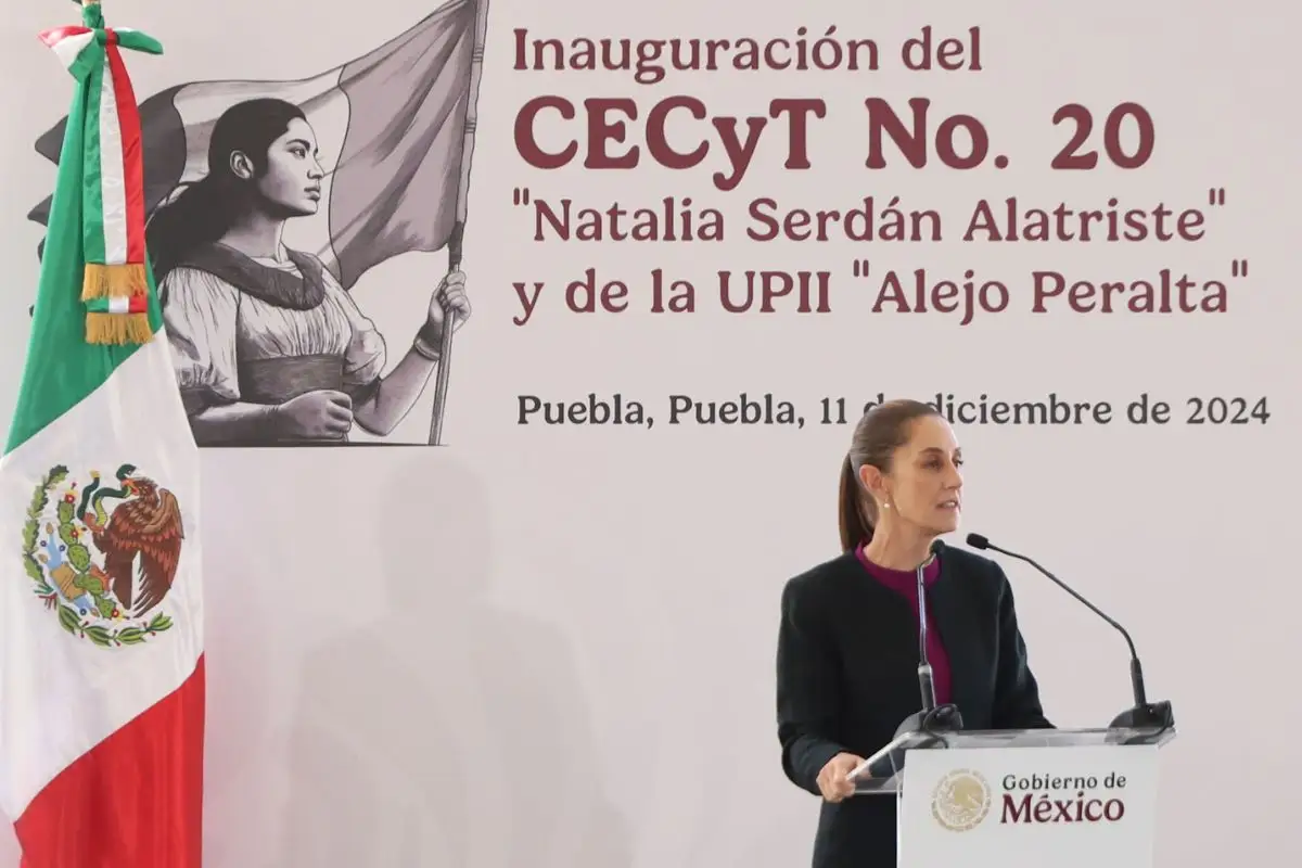 Claudia Sheinbaum Inaugura El CECYT 20 Y UPII Del IPN