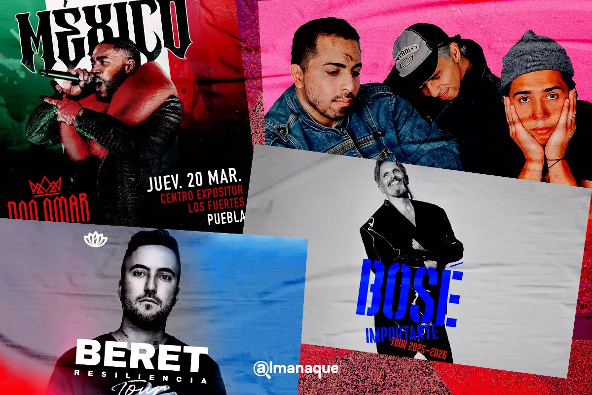 conciertos confirmados en Puebla para 2025 Puebla