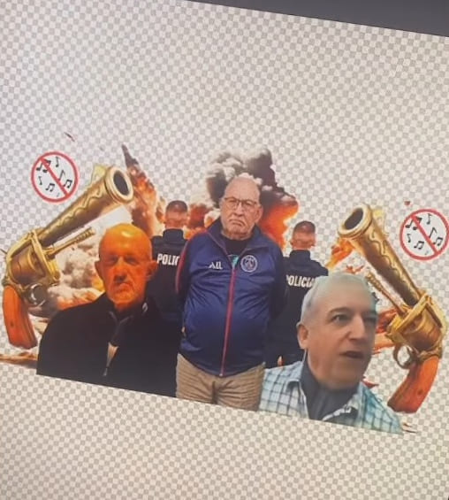 Así se ve la playera del expolicía que mató a su vecino en Argentina