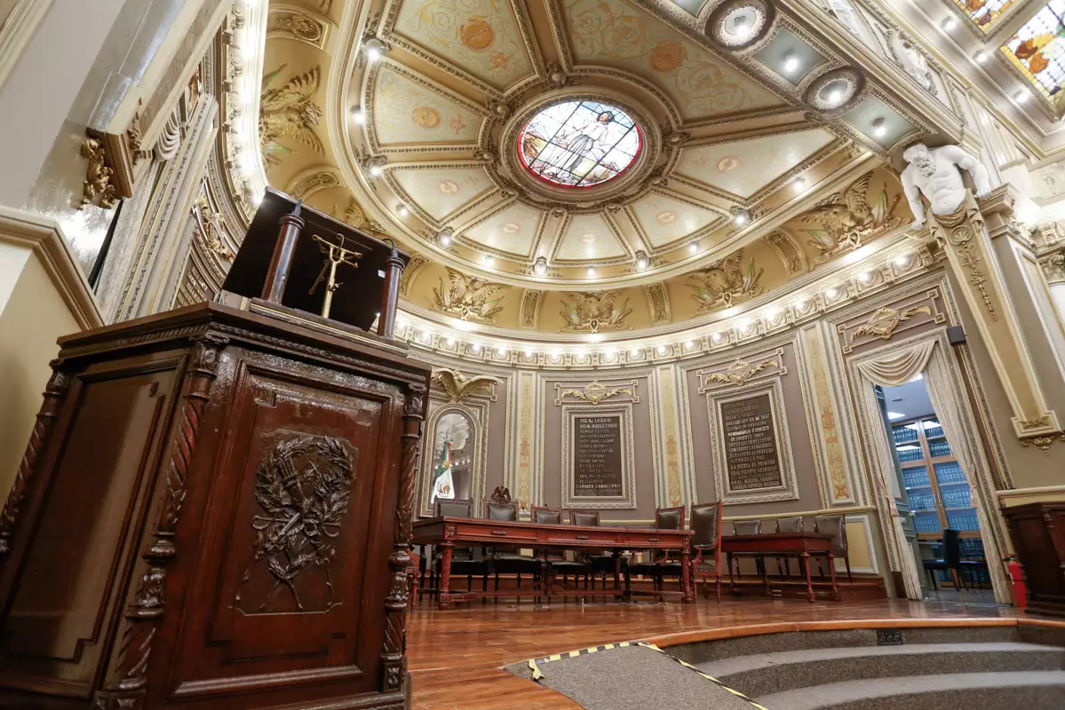 edificio congreso del estado de Puebla centro 5 Poniente 20