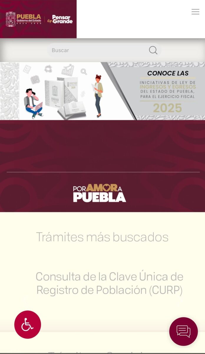 nueva imagen del gobierno de Puebla