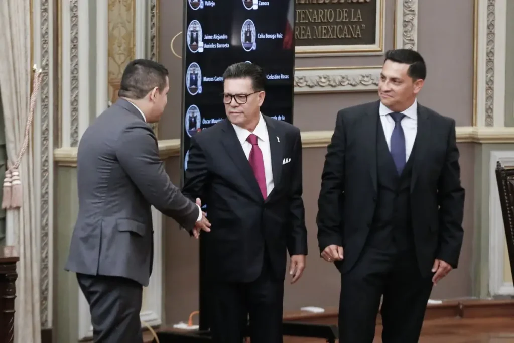 Iván Cruz Luna, Rodríguez Perdomo y Fredy Erazo rinden protesta como magistrados del Poder Judicial de Puebla