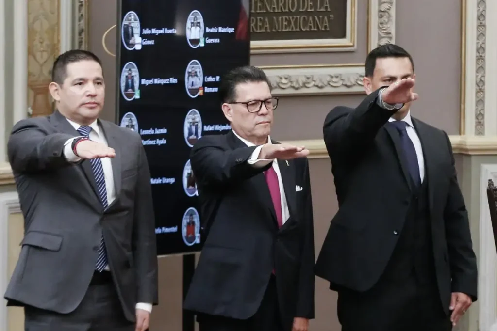 Iván Cruz Luna, Rodríguez Perdomo y Fredy Erazo rinden protesta como magistrados del Poder Judicial de Puebla