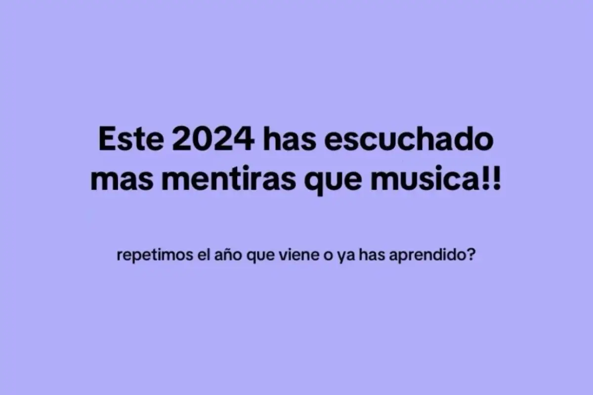 Los mejores memes del Spotify Wrapped 2024
