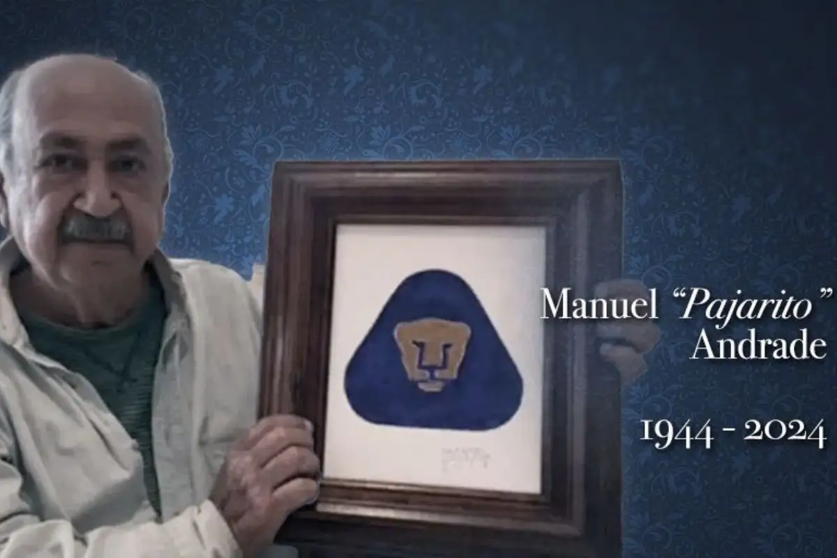 Manuel ‘Pajarito’ Andrade, creador del logo de los Pumas, fallece 1 Manuel ‘Pajarito’ Andrade, creador del logo de los Pumas, fallece