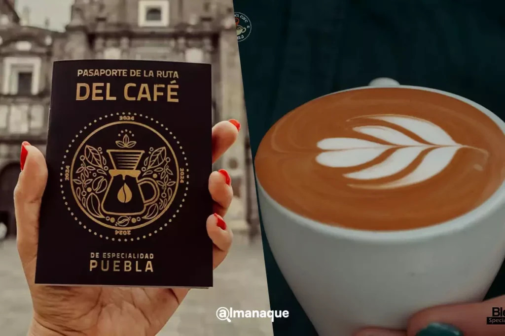pasaporte de la ruta del cafe Puebla