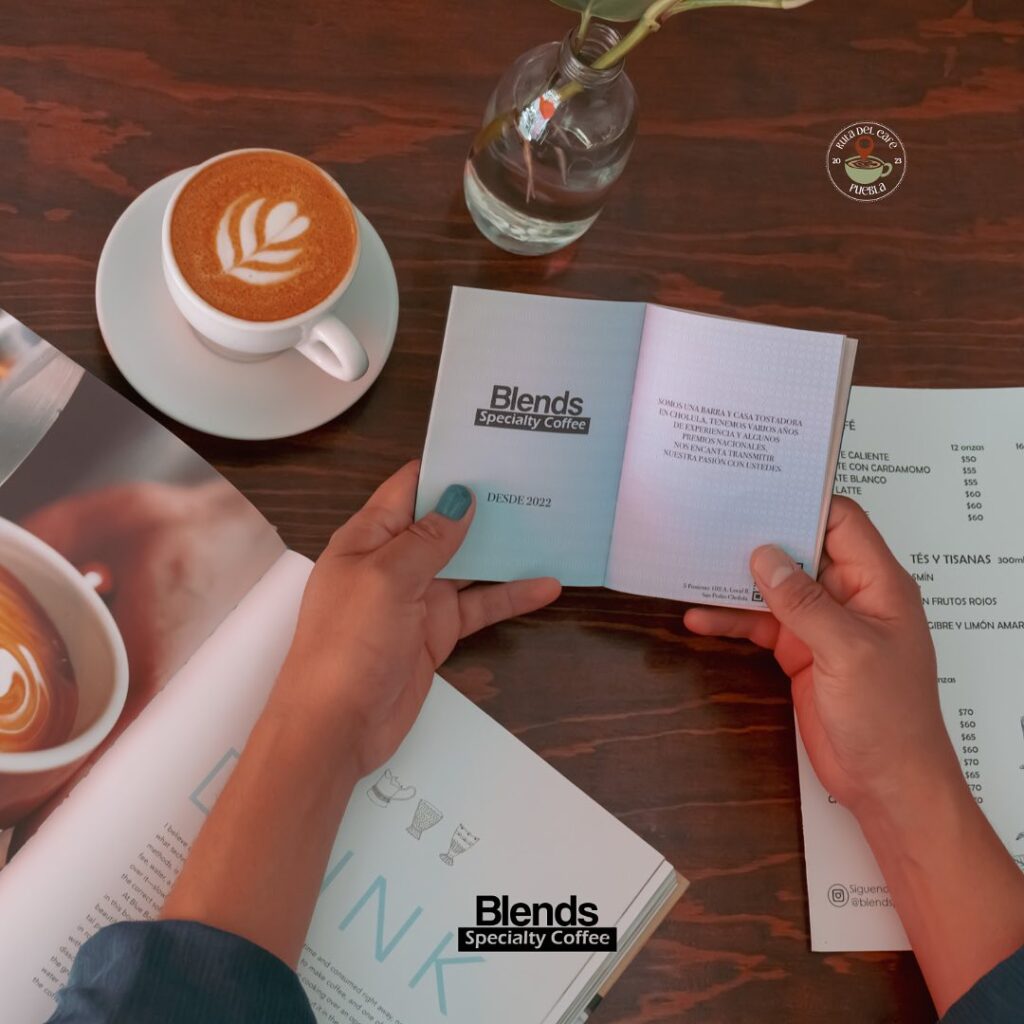 pasaporte de la ruta del cafe Puebla 3