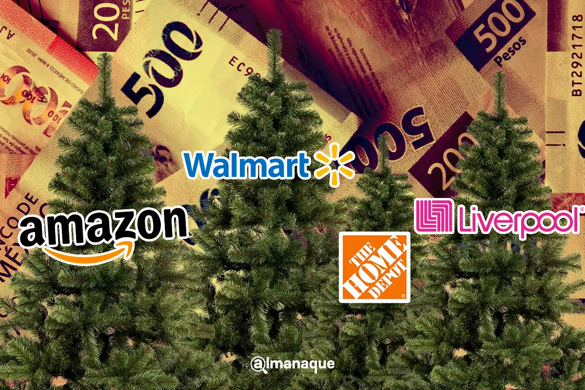¿Quién es quién en los precios de árboles de Navidad en Puebla? Amazon, Walmart y más 1 precios de arboles de Navidad en Puebla