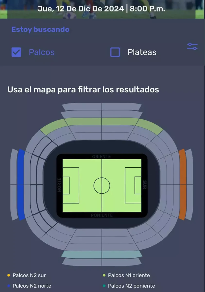 LOCURA: Venden en 270 mil pesos palco para el América-Monterrey en el Cuauhtémoc 2 precios reventa final america monterrey estadio cuauhtemoc 5