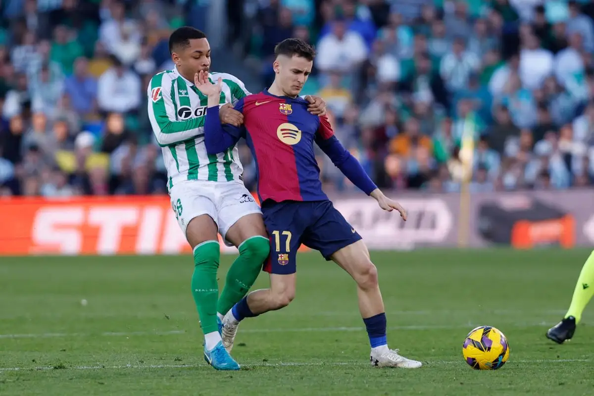 Real Betis vs Barcelona: termina en empate con goles de último minuto 1 Real Betis vs Barcelona: termina en empate con goles de último minuto