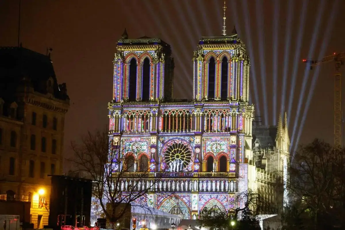 Así fue la reapertura de la catedral de Notre Dame en París 1 Así fue la reapertura de la catedral de Notre Dame en París