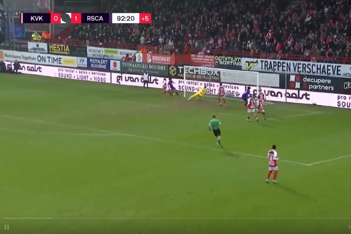 VIDEO: El primer gol del Chino Huerta con el Anderlecht en Bélgica 1 El primer gol del Chino Huerta con el Anderlecht en Bélgica