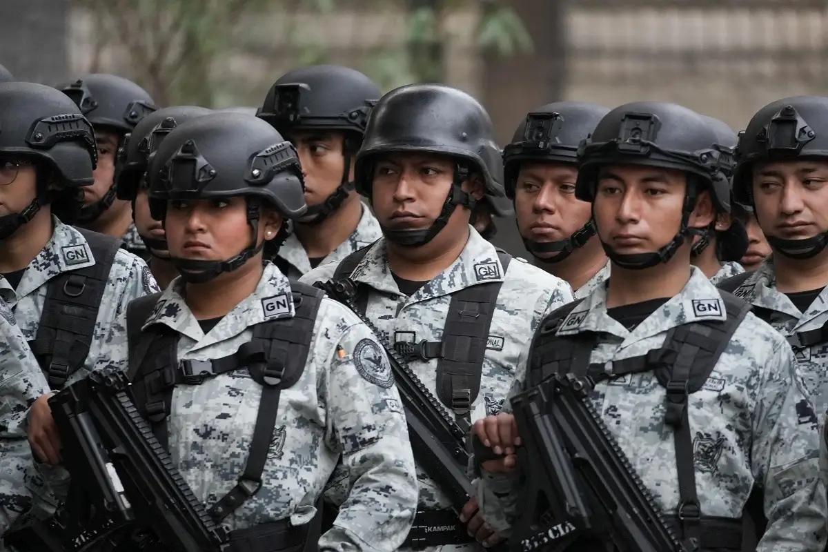 Encabezan Armenta y Chedraui pase de lista a fuerzas municipales en el Zócalo de Puebla