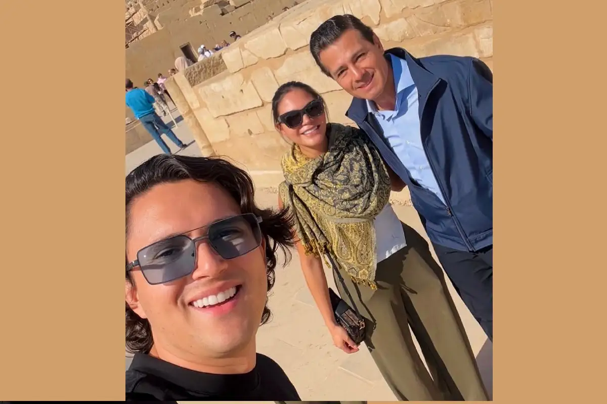 Influencer poblano se encuentra a Peña Nieto en Egipto 1 Influencer poblano se encuentra a Peña Nieto en Egipto