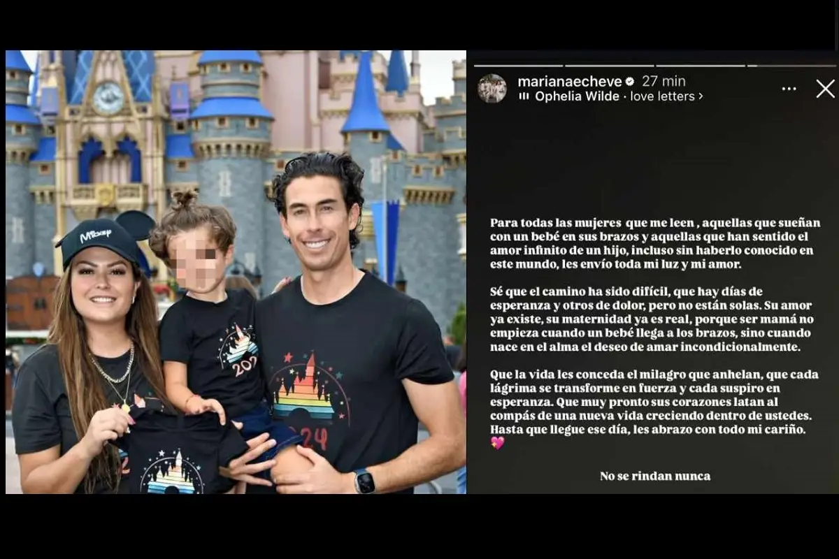 Mariana Echeverría y Oscar Jiménez anuncian la llegada de su segundo hijo tras un largo proceso 1 Mariana Echeverría y Oscar Jiménez anuncian la llegada de su segundo hijo