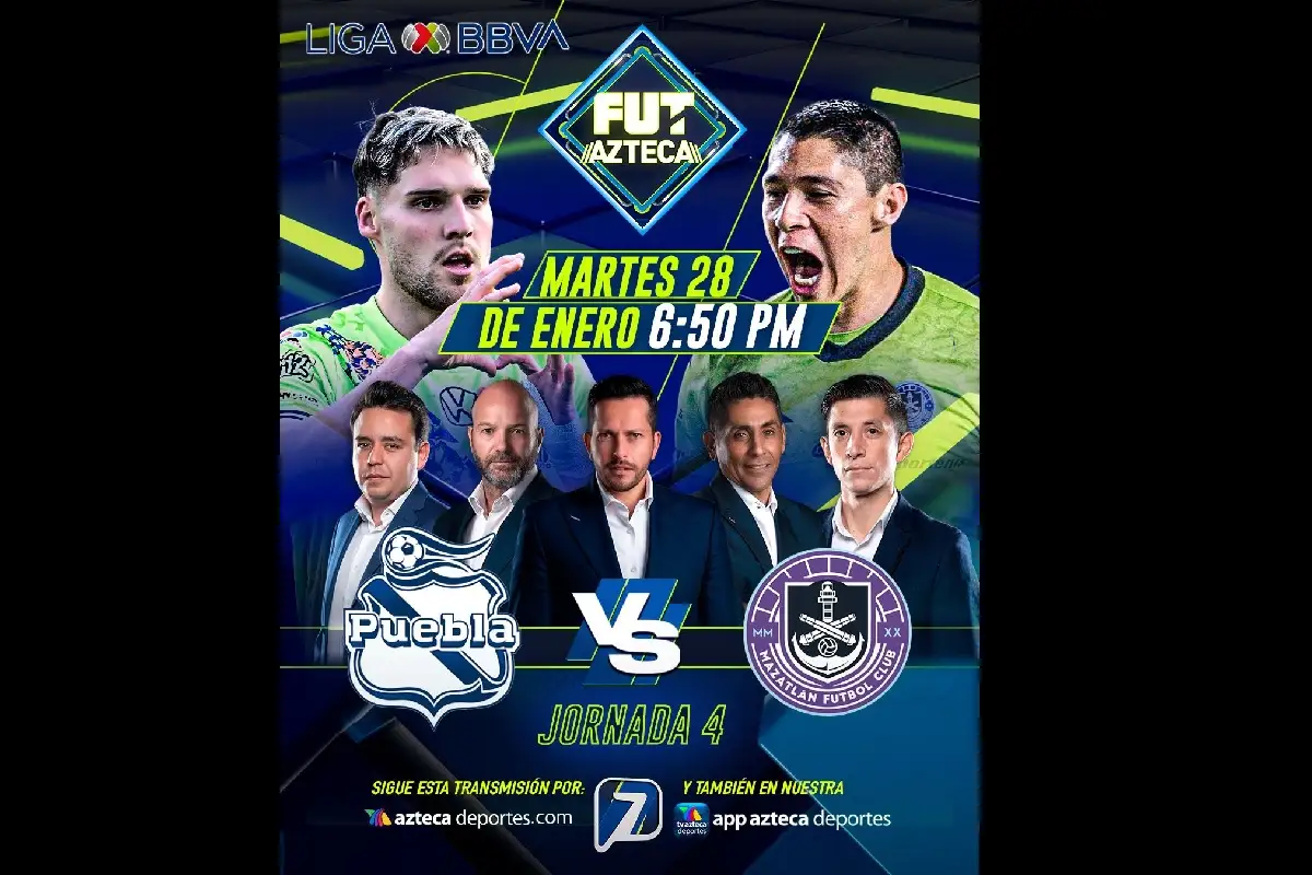 Puebla vs Mazatlán: horario oficial del partido y dónde verlo 1 Puebla vs Mazatlán: horario oficial del partido y dónde verlo