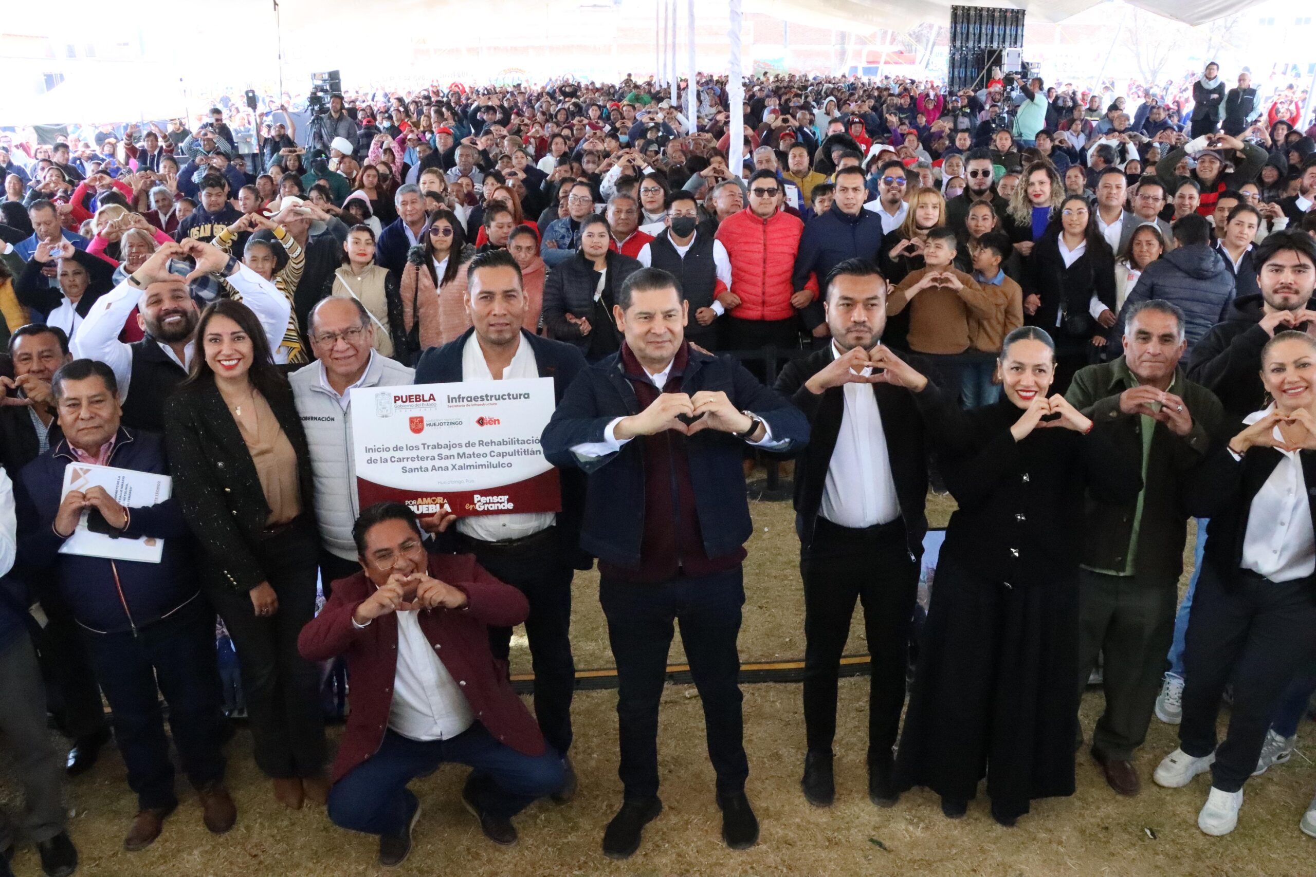 Armenta impulsa progreso en municipios poblanos con obras comunitarias 1 Obras comunitarias en municipios de Puebla