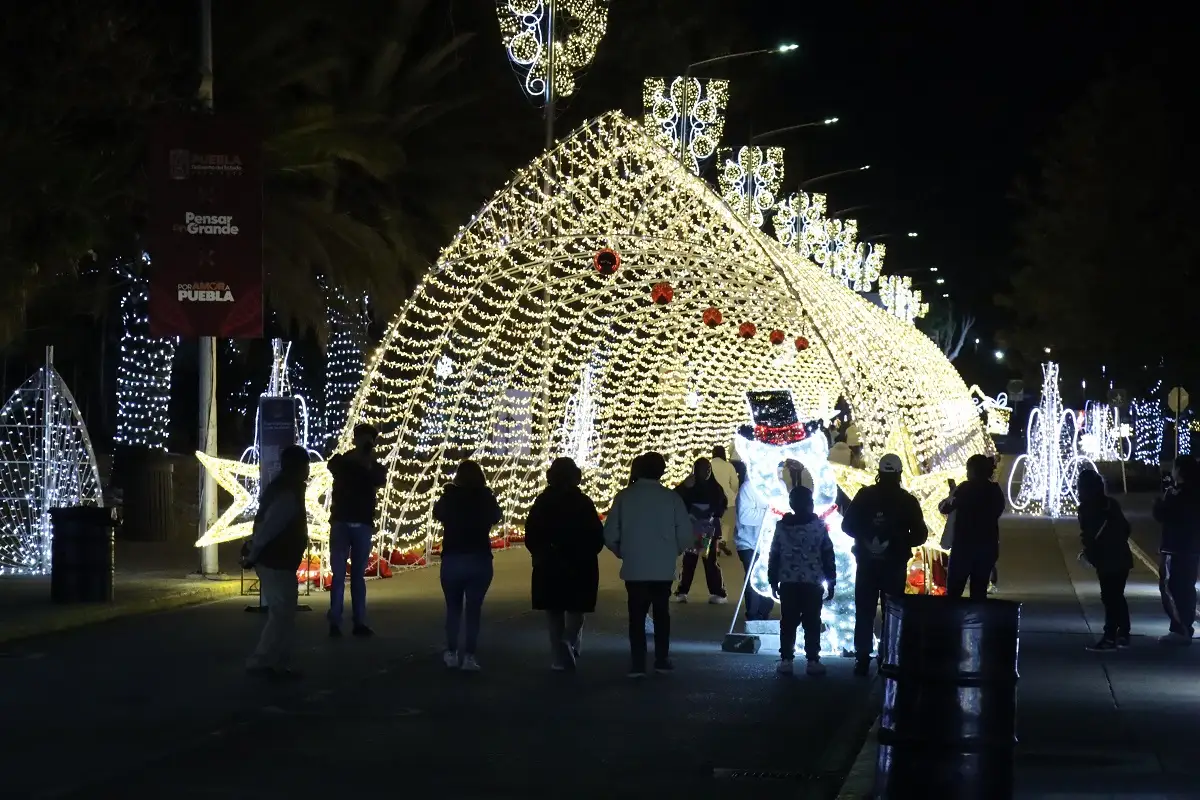 Con asistencia histórica, concluye el Festival Navideño “Por Amor a Puebla”