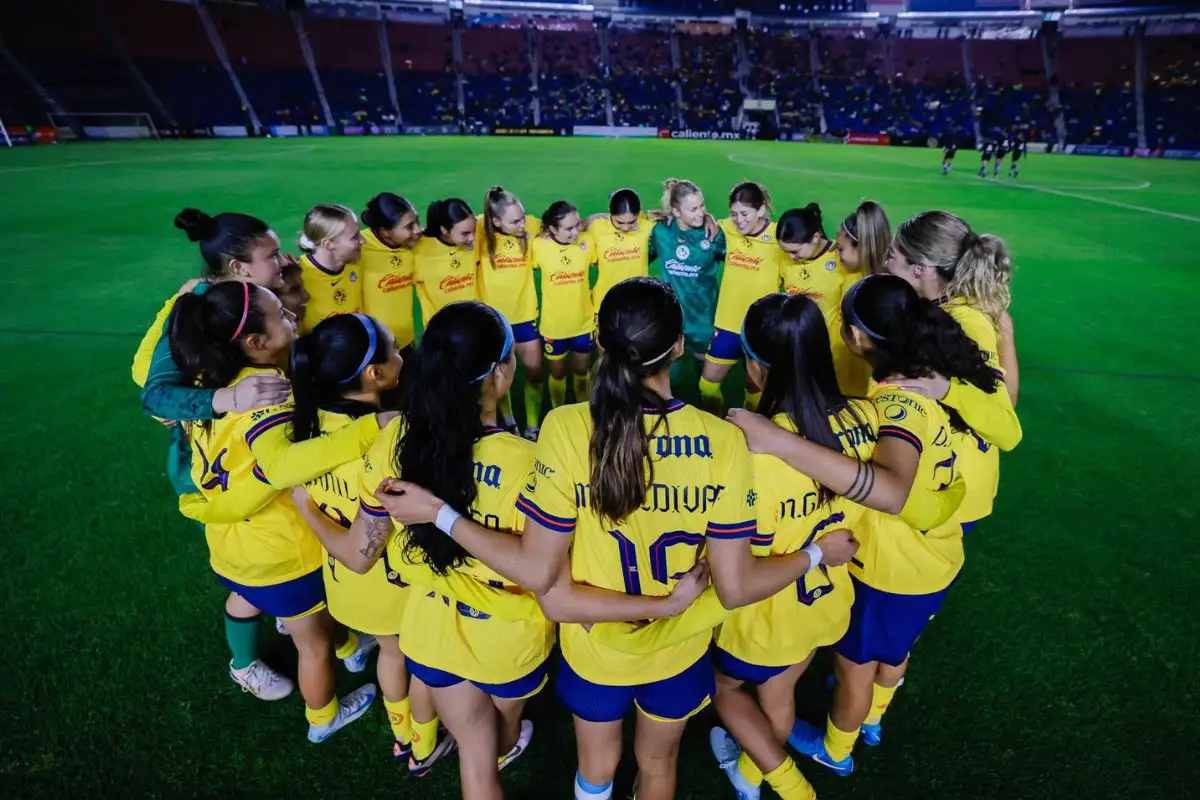 América femenil remonta contra Cruz Azul en menos de 10 minutos 1 Resumen del América vs Cruz Azul femenil