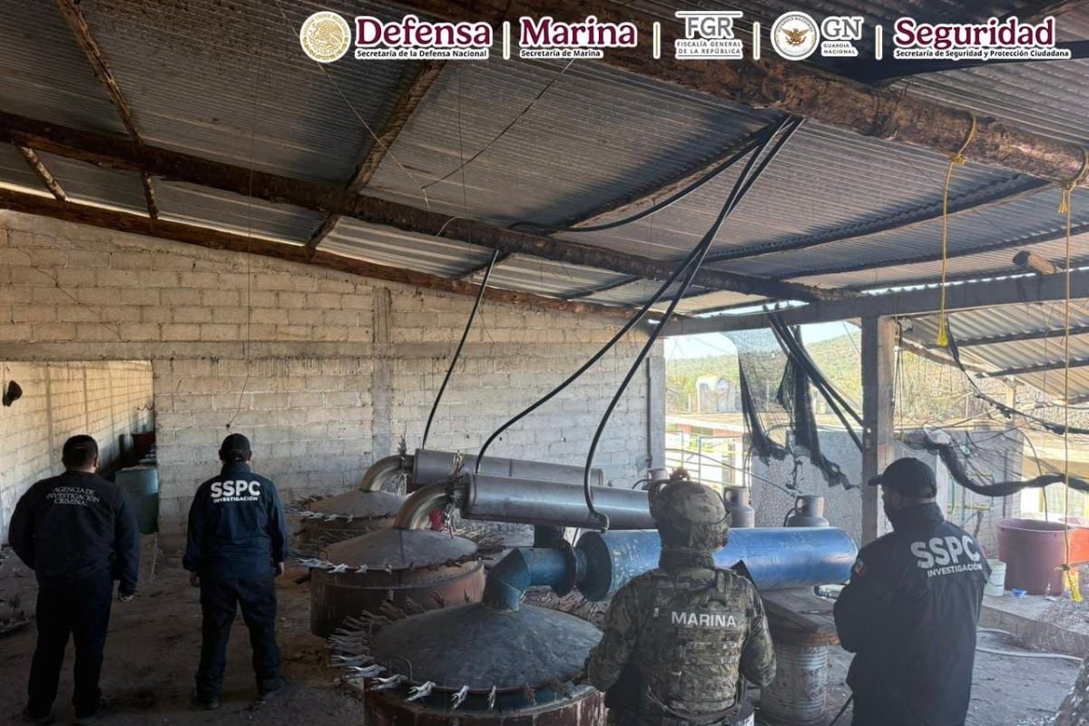 narcolabortorio del Cartel de Sinaloa en Puebla