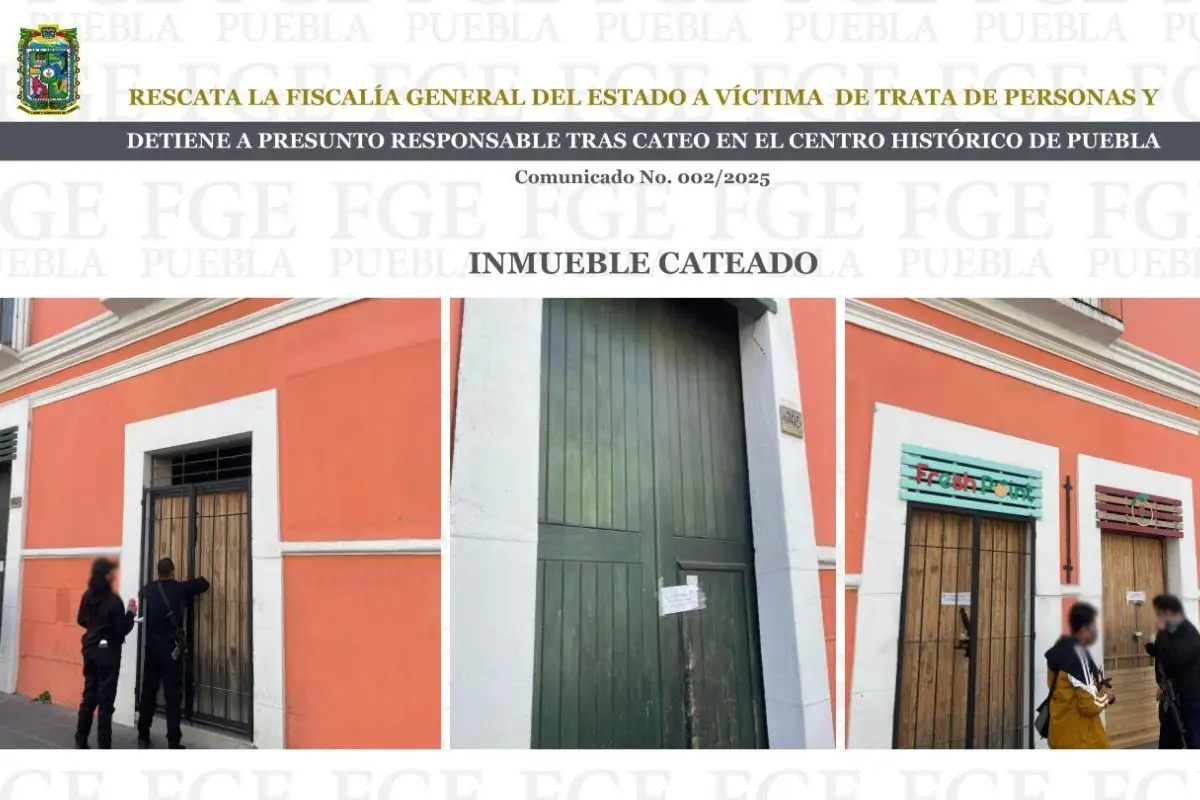 Fiscalía de Puebla rescata a víctima de trata tras cateo en bar Barra Beer 1 En cateo en el bar Barra Beer rescatan a víctima de trata