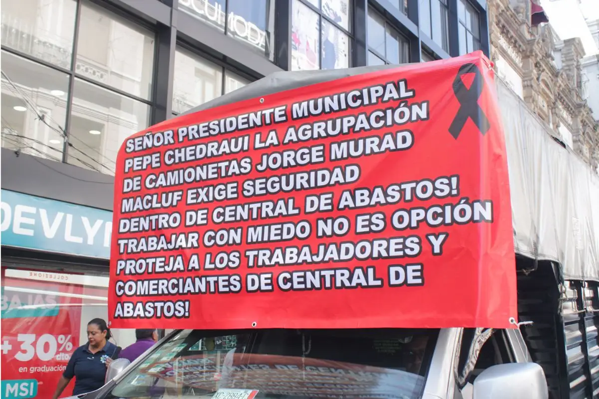 Comerciantes de la Central de Abasto exigen destacamento de la Guardia Nacional