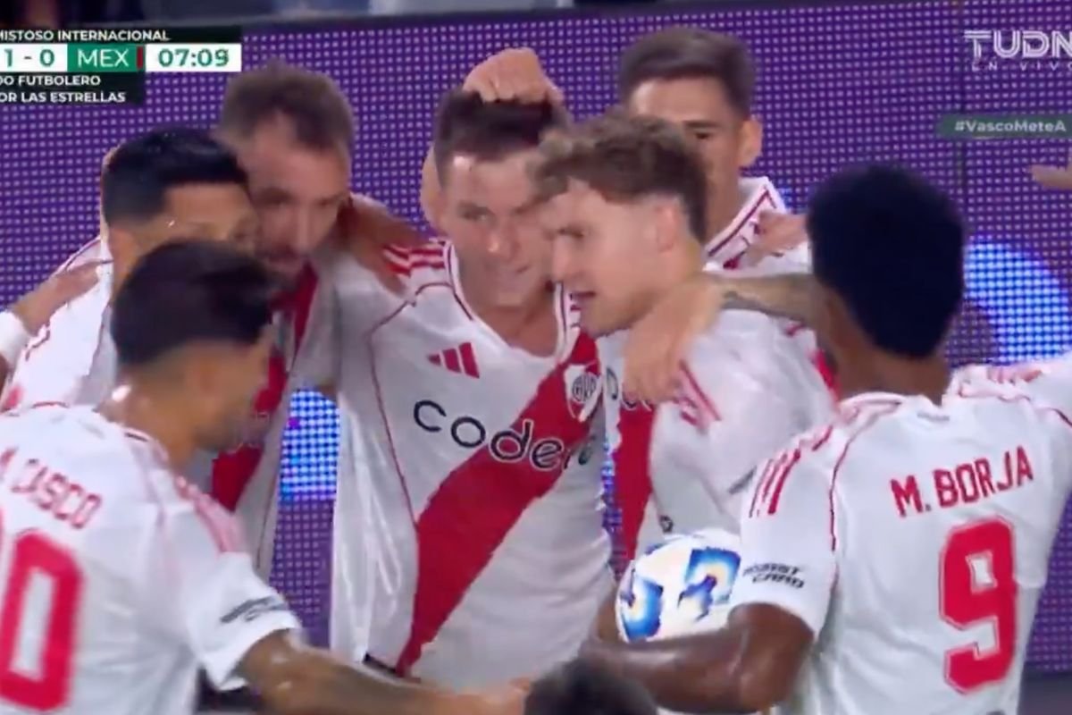 VIDEOS: Los golazos de Galoppo y Borja en el River Plate vs México 4 golazos en el river plate vs Mexico