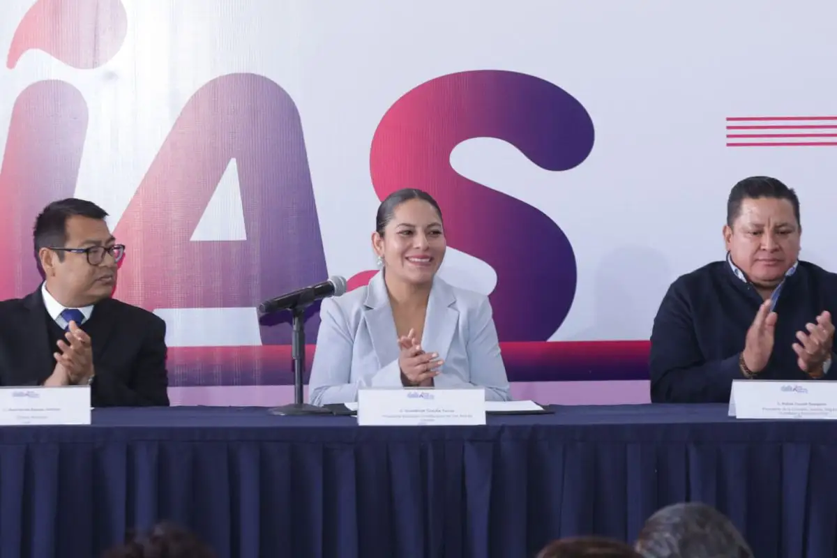Lupita Cuautle rinde informe de 100 días de gobierno en San Andrés Cholula 1 Lupita Cuautle rindió un informe de 100 días de gobierno