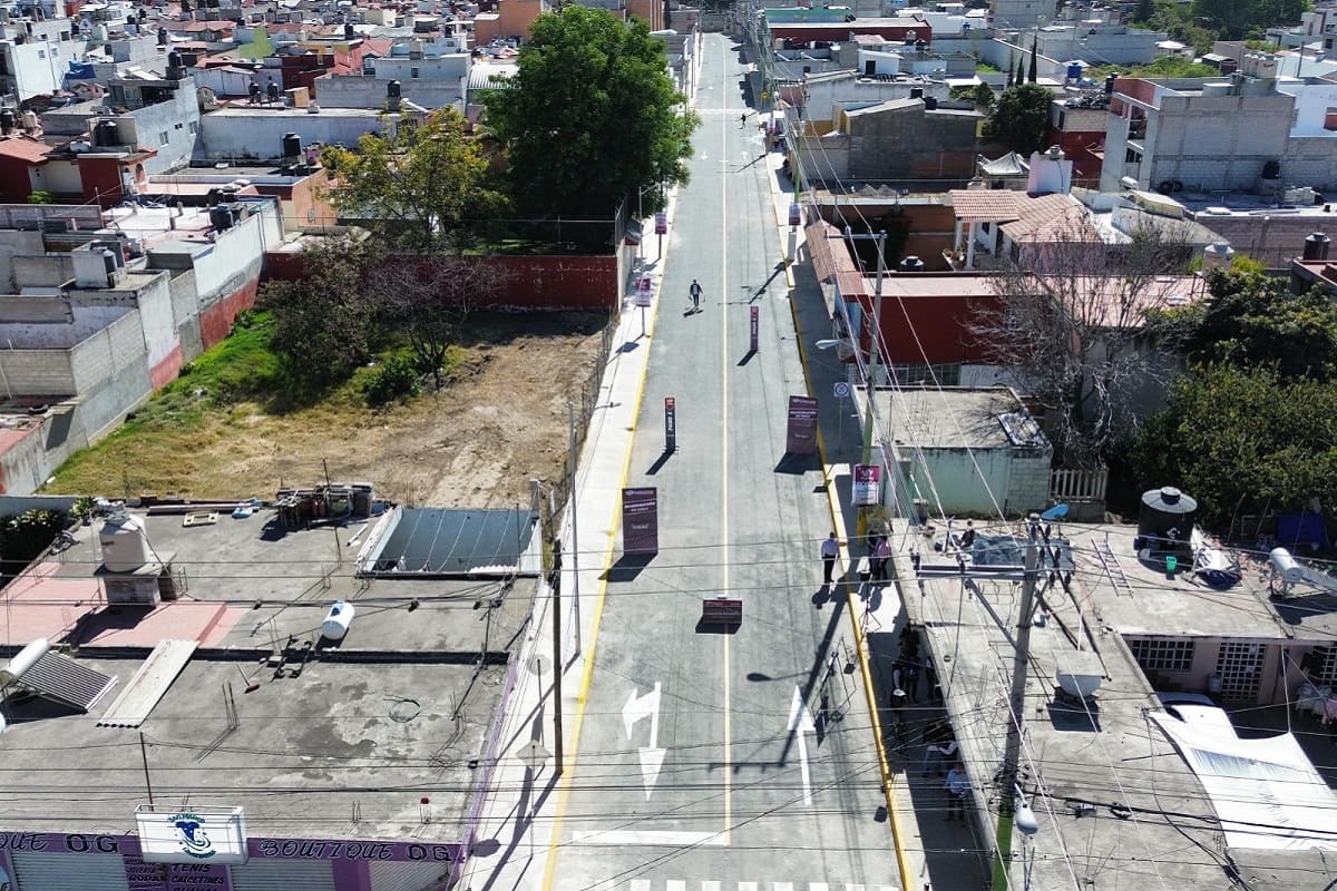 Entrega Pepe Chedraui vialidades en Juntas Auxiliares de la Capital 1 Pepe Chedraui Budib entregó la pavimentación de la 110 Poniente