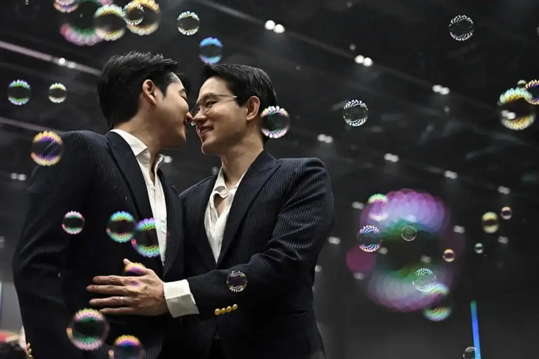 Tailandia aprobó el matrimonio igualitario en 2024, aunque esta medida se comenzó a implementar a partir del 22 de enero de este año.