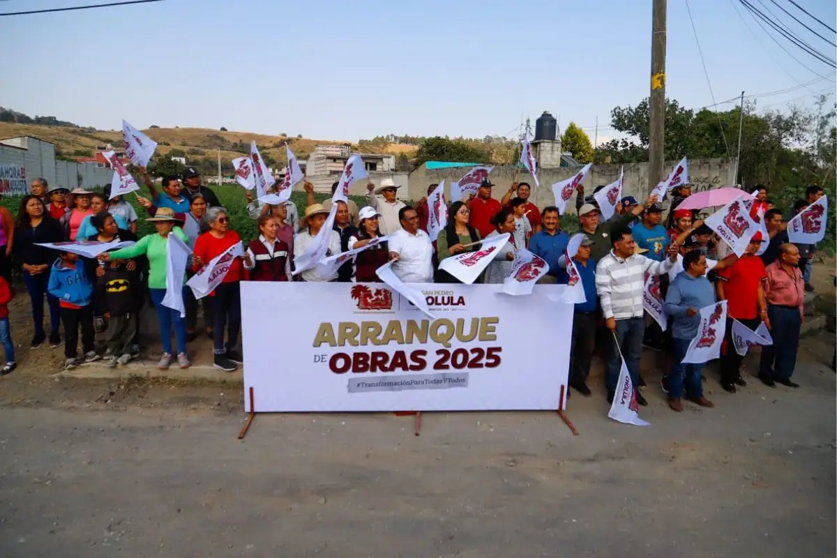 "Arrancamos megaobras por todo San Pedro Cholula": Tonantzin Fernández
