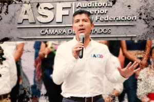 ASF detecta posible daño patrimonial por 186.1 mdp de Eduardo Rivera en 2023