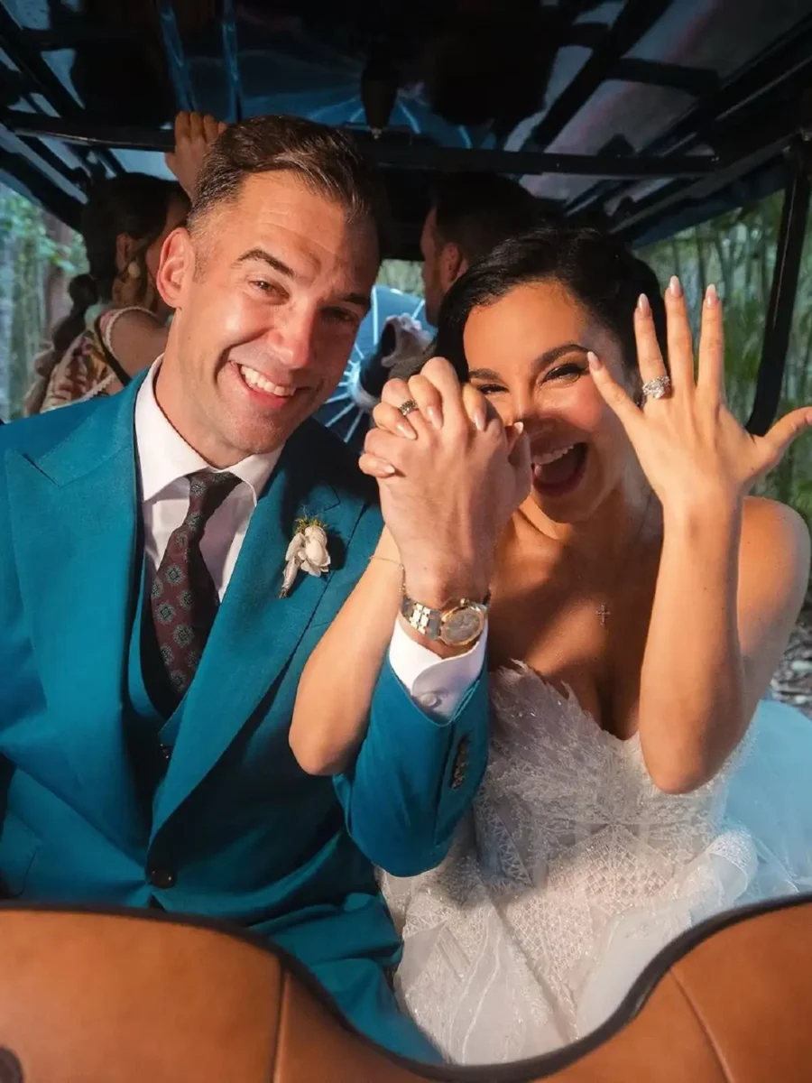 Así fue la exclusiva boda de Martha Higareda y Lewis Howes