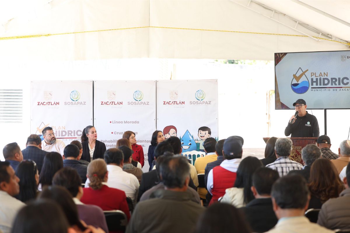 Bety Sanchez presenta el Plan Hidrico Municipal de Zacatlan