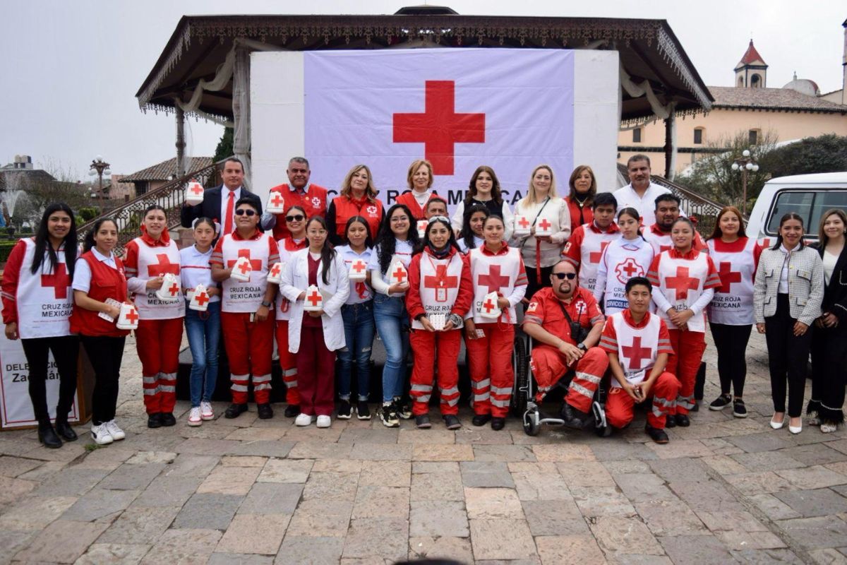 En Zacatlán inicia colecta de la Cruz Roja Mexicana Delegación Puebla: “seamos solidarios”, afirma Bety Sánchez 2 En Zacatlan inicia colecta de la Cruz Roja