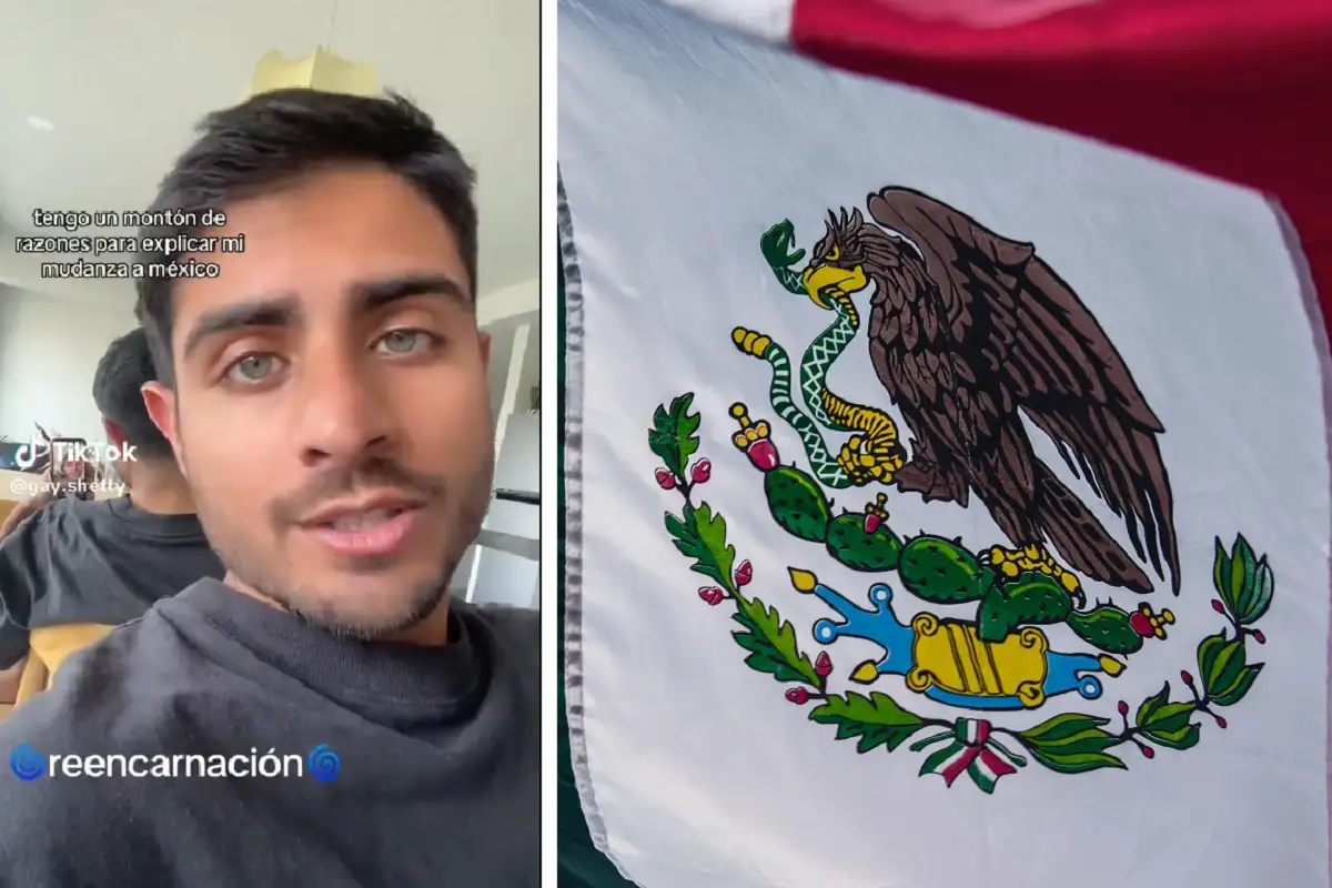 VIDEO: Extranjero asegura que en su vida pasada fue la serpiente del escudo de México 1 Extranjero asegura que en su vida pasada fue la serpiente del escudo de México
