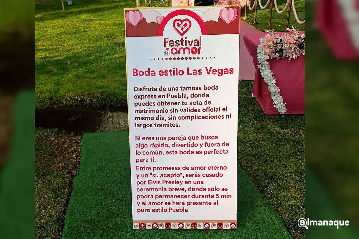 Estos son los precios de las atracciones del Festival del Amor
