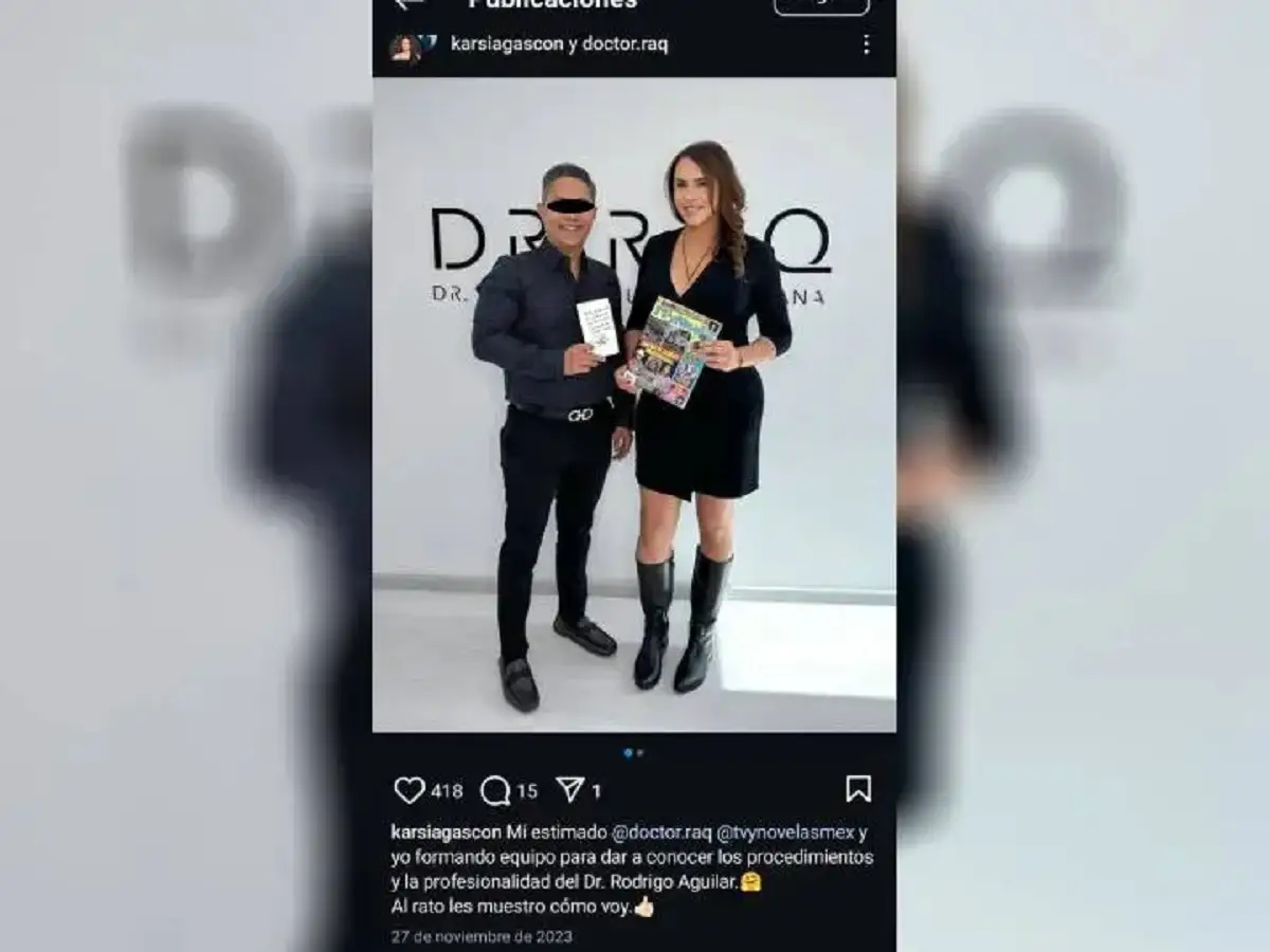 Investigan vínculo de Karla Sofía Gascón