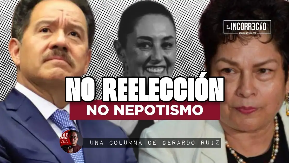 No reelección, no nepotismo