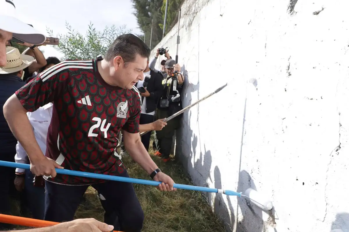 Para trabajar no hay distingo político Alejandro Armenta