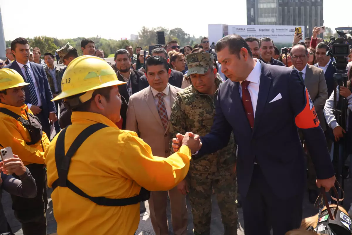 Policia Forestal Gobernador de Puebla Alejandro Armenta 7