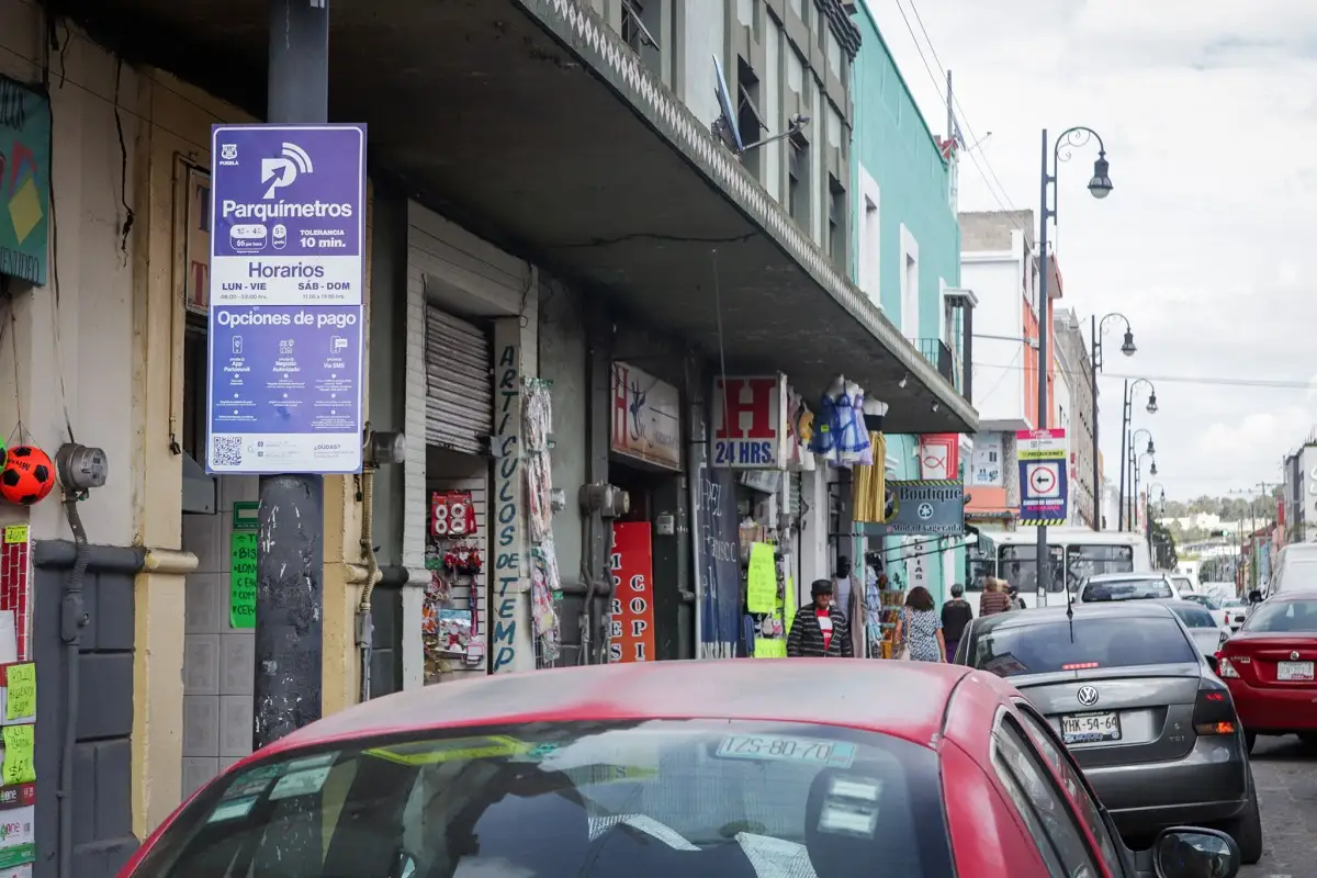 Turistas podrán exentar las 3 horas de permanencia de parquímetros en Puebla