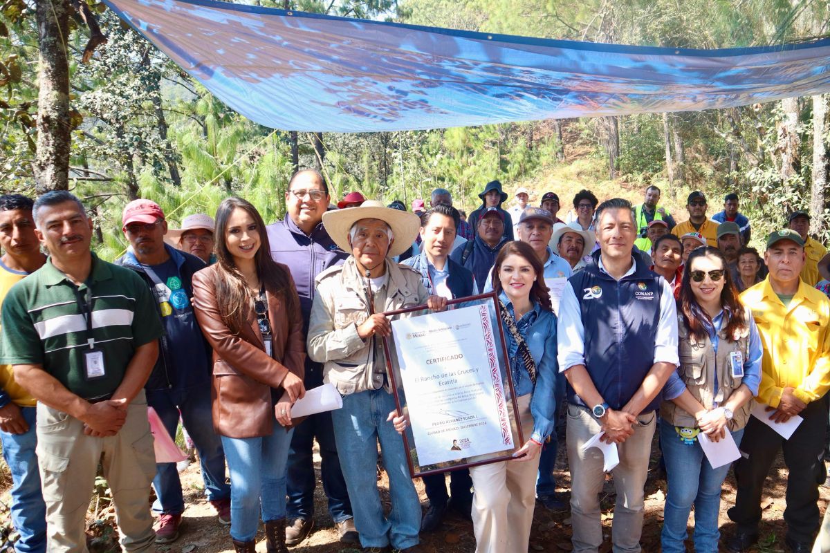 ¡Se logró! Zacatlán tiene su primera Área Natural Protegida en el predio de Las Cruces y Ecatitla 1 Zacatlan tiene su primera Area Natural Protegida