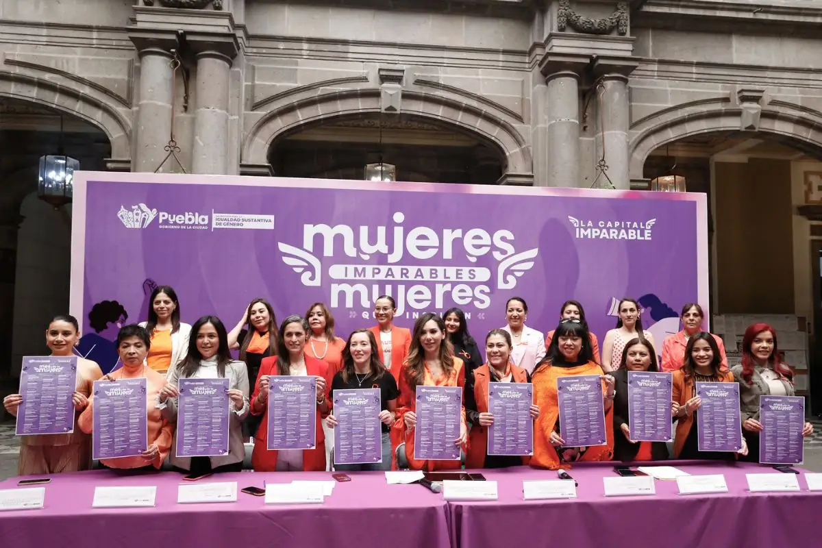 Estas son las actividades para el mes de la mujer en Puebla